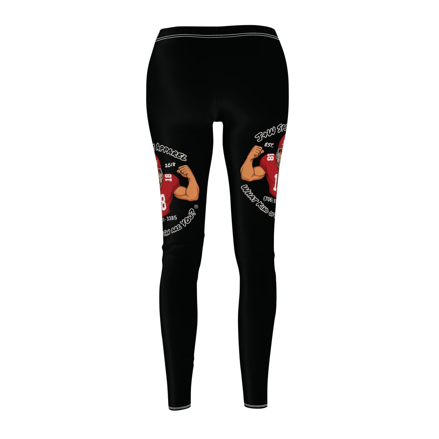 Women's Cut & Sew Casual Leggings (AOP)
