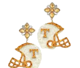 Tennessee Helmet Earrings