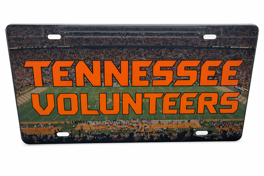 TENNESSEE VOLUNTEERS STADIUM SPECIALTY ACRYLIC LICENSE PLATE