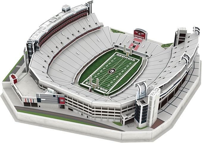 Georgia Bulldogs Football Sanford Stadium 3D Puzzle