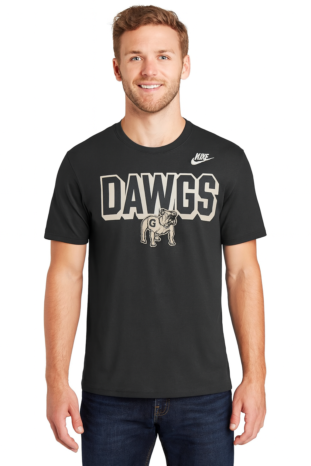 Georgia Bulldogs Nike Bold Fashion T-Shirt - Black
