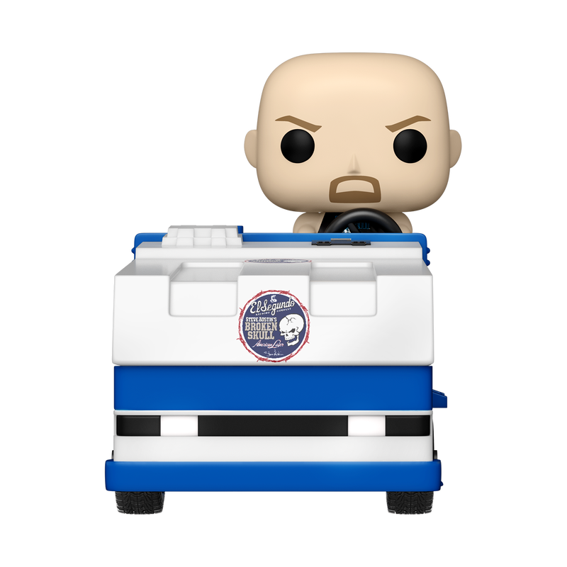 WWE 60th Anniversary Ride Super Deluxe - Stone Cold Steve Austin with Zamboni Machine