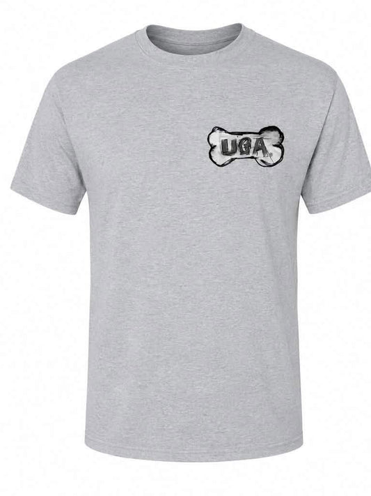 GEORGIA BULLDOGS - UGA DAWG HOUSE LIGHT STEEL T-SHIRT
