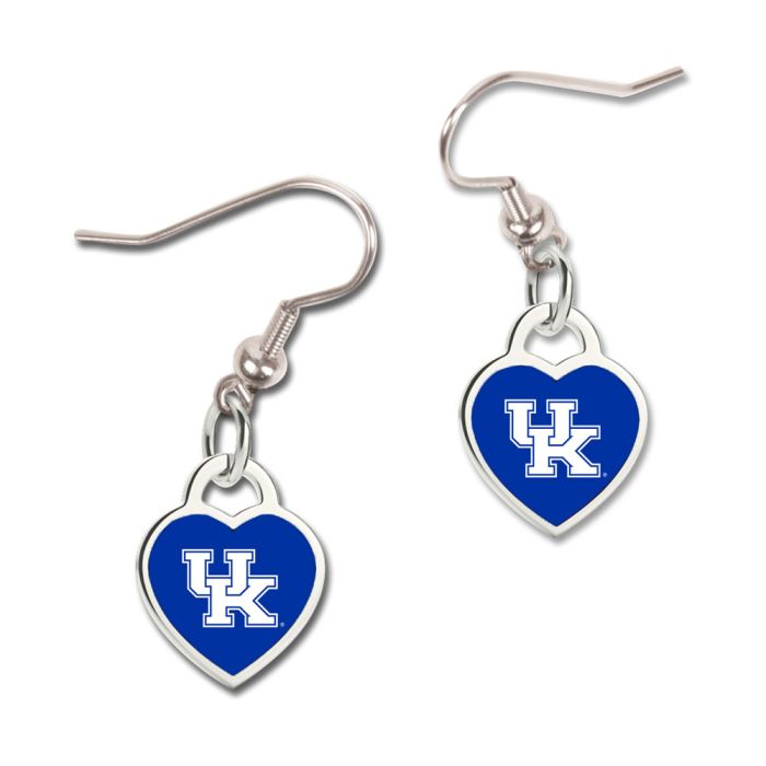 KENTUCKY WILDCATS EARRINGS - KENTUCKY WILDCATS EARRINGS JEWELRY CARDED ROUND