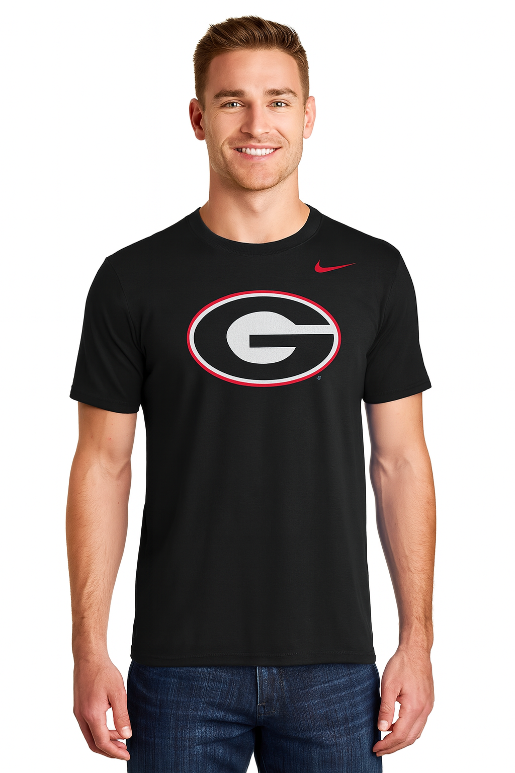 Georgia Bulldogs Nike Primetime Evergreen Logo T-Shirt - Black