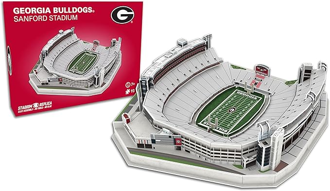 Georgia Bulldogs Football Sanford Stadium 3D Puzzle