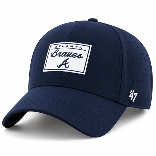 Atlanta Braves Rawlings '47 Brand Clean Up Hat