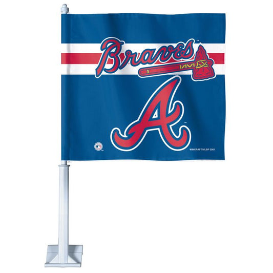 Atlanta Braves Car Flag 11.75" x 14"