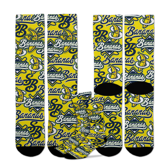 Savannah Bananas - Montage Socks