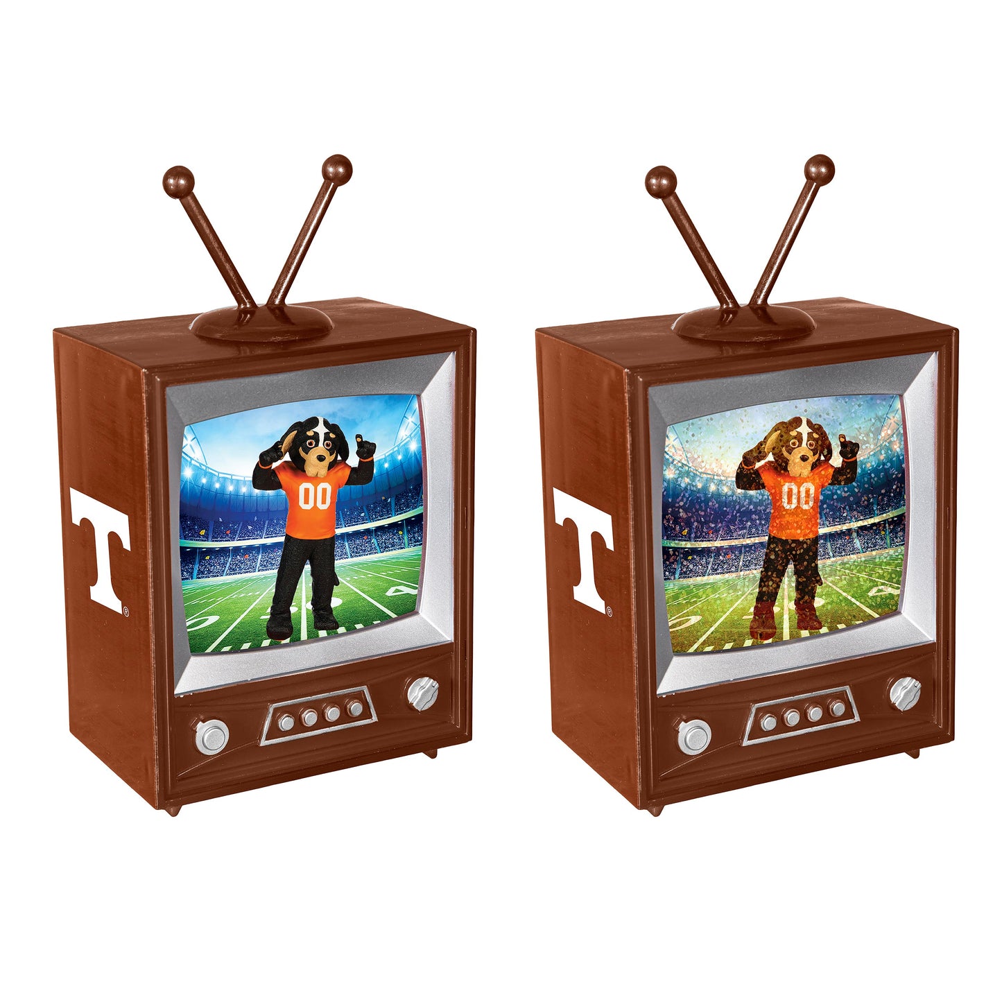 Tennessee Volunteers - Vintage TV Water Lantern