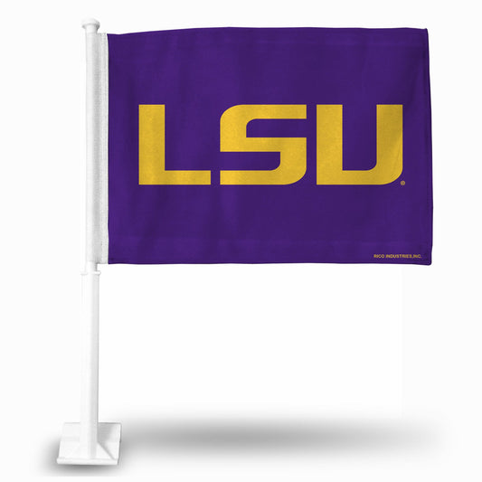 LSU Tigers Flag Car