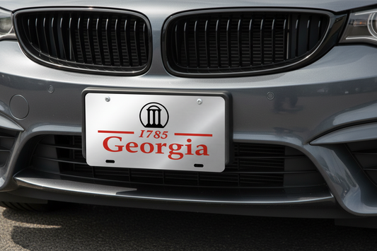 Georgia Bulldogs Arches 1785  License Plate