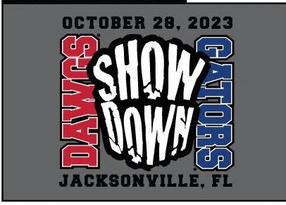 GEORGIA BULLDOGS -  DAWGS VS GATORS SHOW DOWN SHIRT