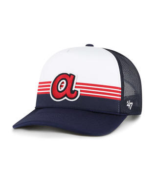 ATLANTA BRAVES NAVY LIFTOFF 47 TRUCKER FM