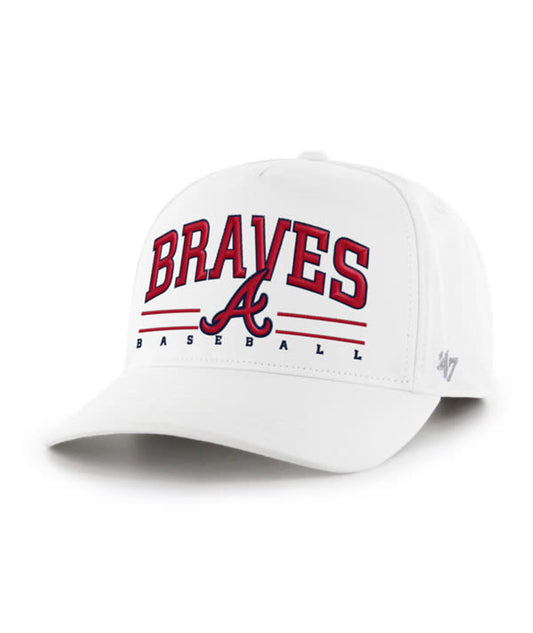 ATLANTA BRAVES WHITE ROSCOE 47 HITCH J&W Sports Apparel '47 Brand