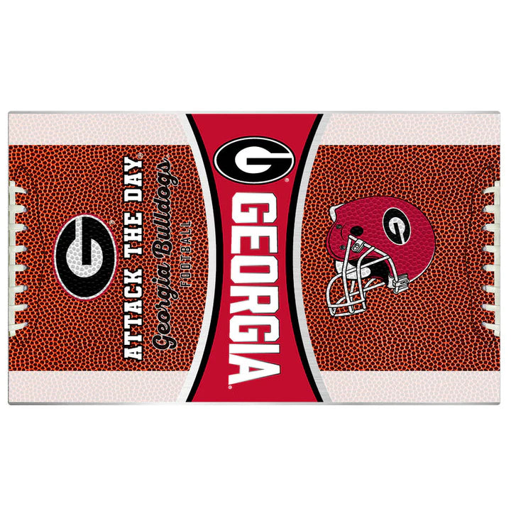 Georgia Bulldogs Football Pattern 32oz Tumbler
