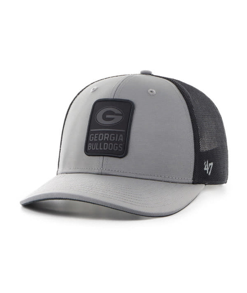 GEORGIA BULLDOGS DARK GRAY BRRR DEPTH 47 TRUCKER - J&W Sports Apparel