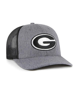 Georgia Bulldogs Carbon Charcoal Trucker Adjustable Hat