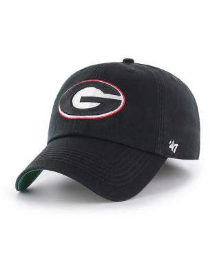 Georgia Bulldogs '47 Franchise Fitted Hat - Black