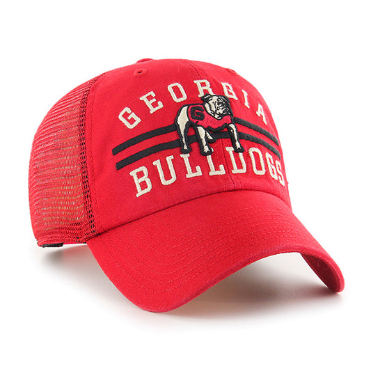 Georgia Bulldogs Vintage 47 Brand  High Point Washed Adjustable Hat