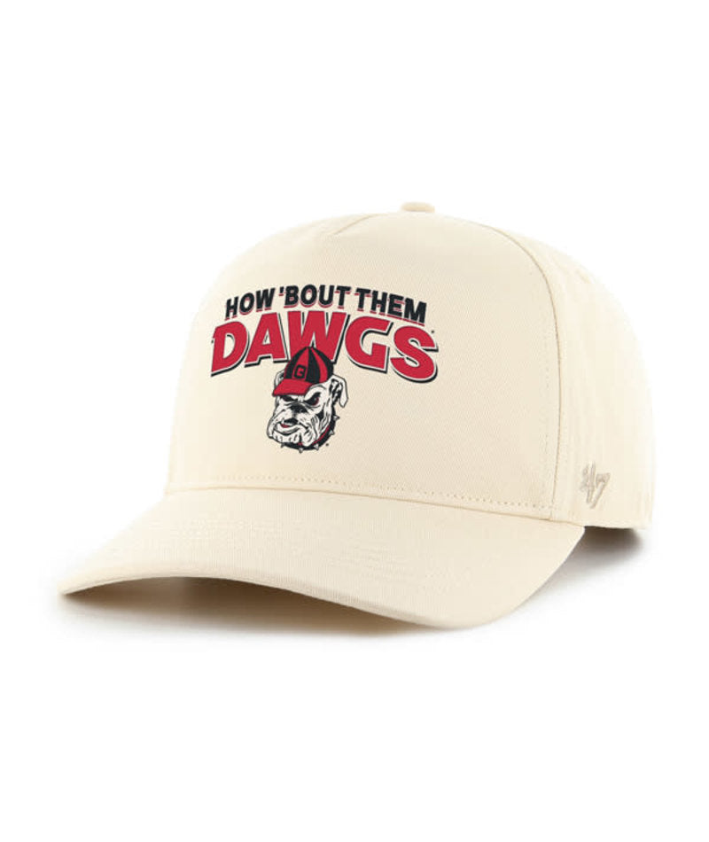 GEORGIA BULLDOGS NATURAL SCREEN GRAPHIC 47 HITCH HAT