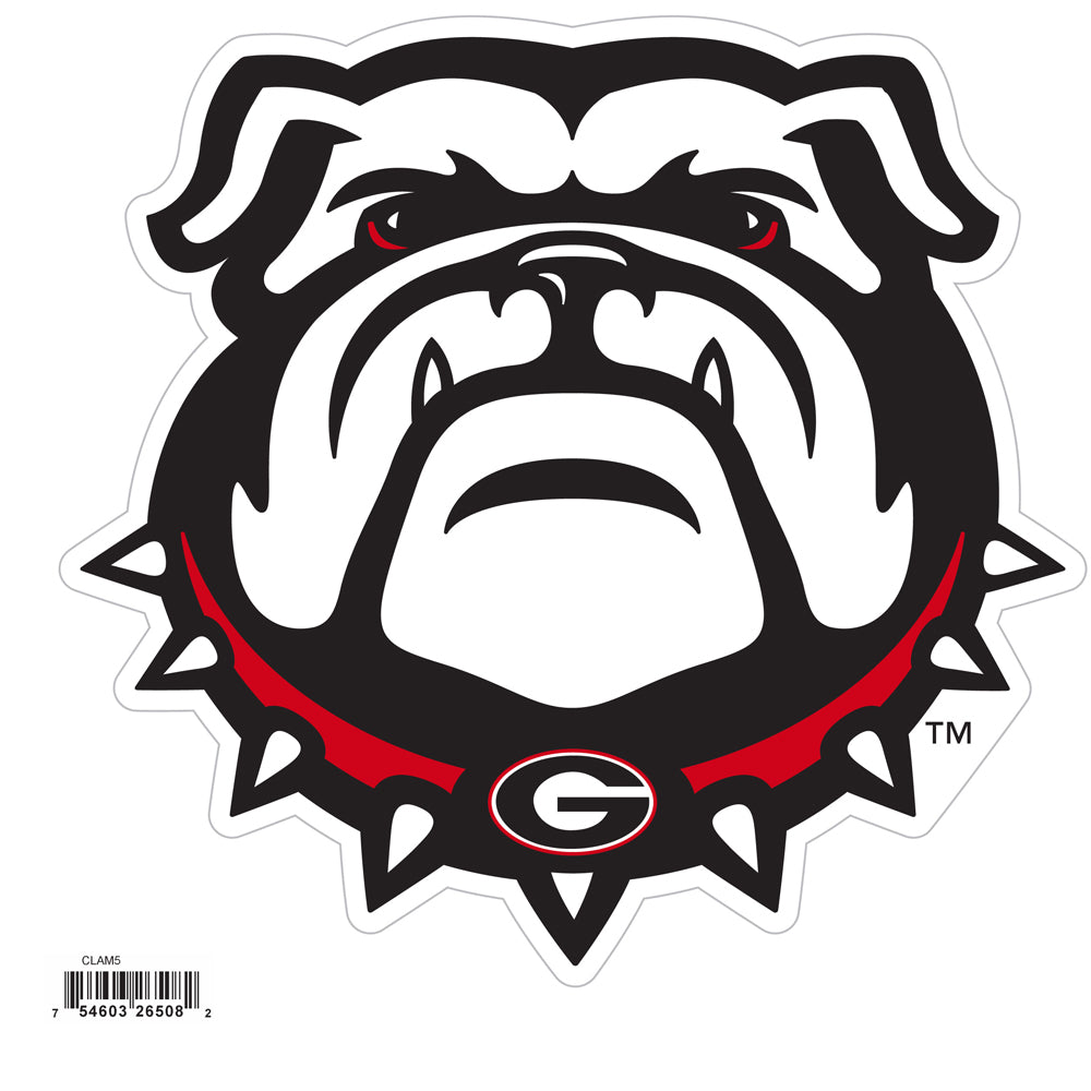 Georgia Bulldogs 8 inch Logo Magnet