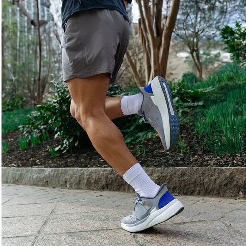 KIZIK SHOES - Men's Freedom Run Alloy/Blue