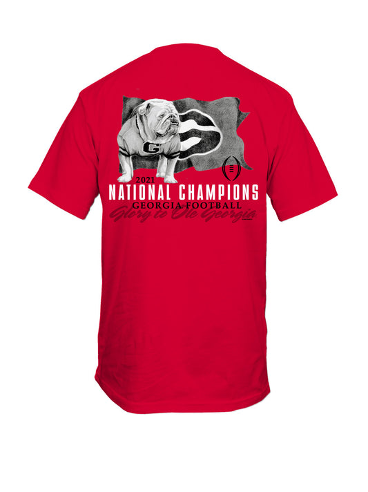 Georgia 2021 National Championship Tried Adult Unisex Short Sleeve T-Shirt