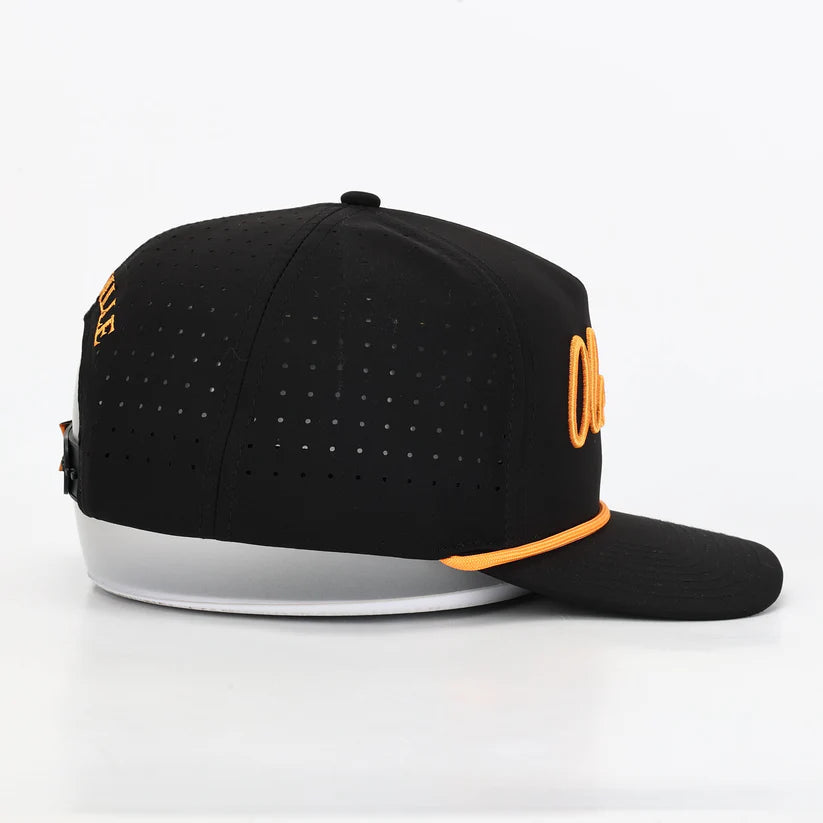 OLE BOY Tennessee Game Day Performance Golf Hat - Black