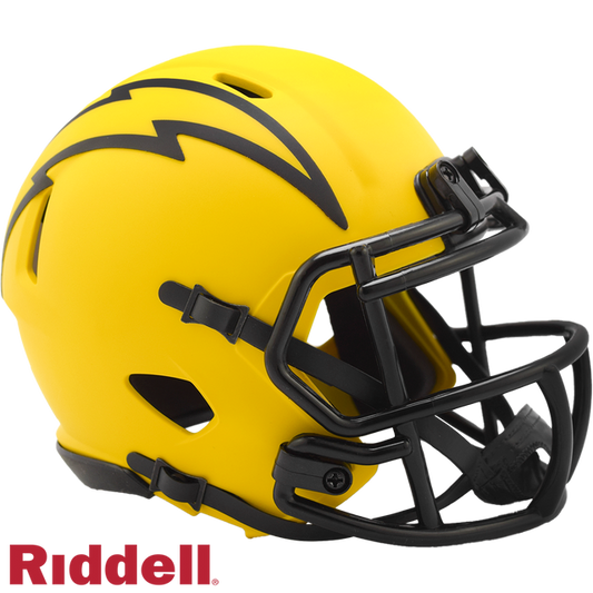 Los Angeles Chargers Helmet Riddell Replica Mini Speed Style Rave Alternate