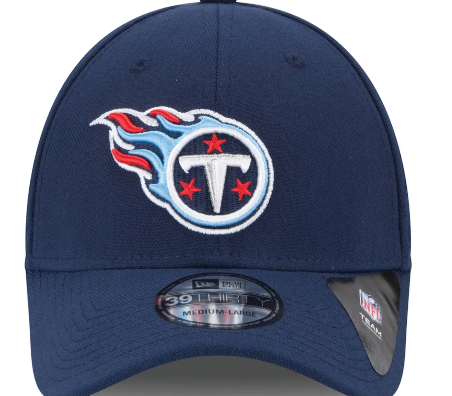Tennessee Titans New Era 39THIRTY Team Classic Flex Hat - Navy Blue