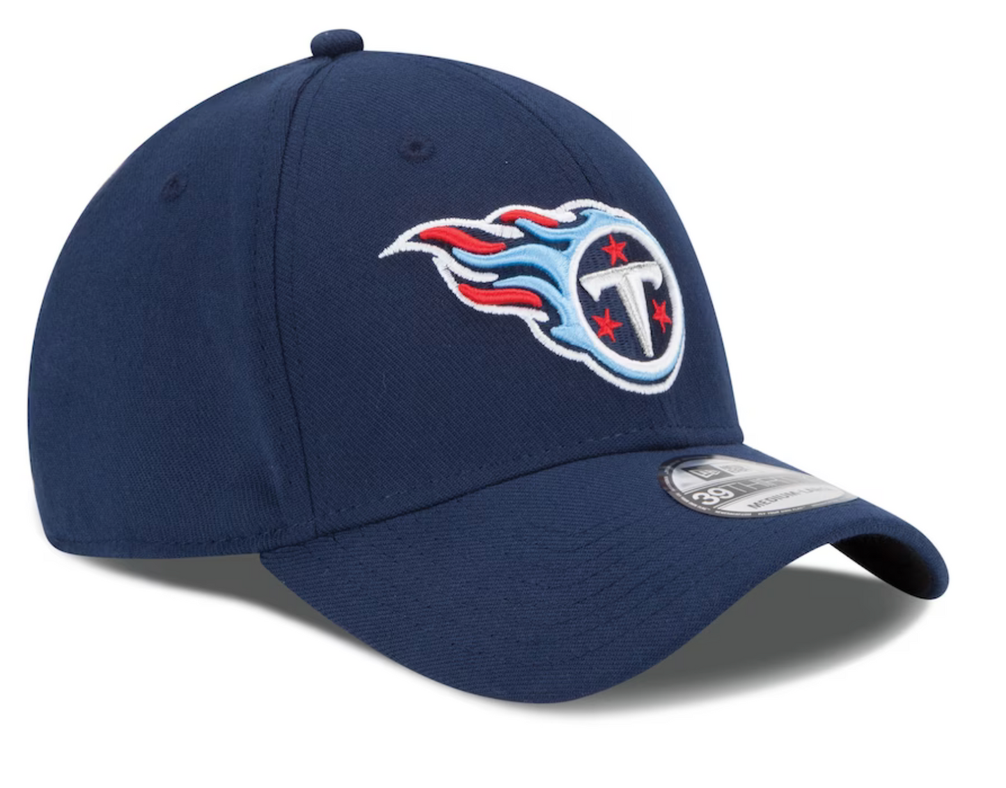 Tennessee Titans New Era 39THIRTY Team Classic Flex Hat - Navy Blue