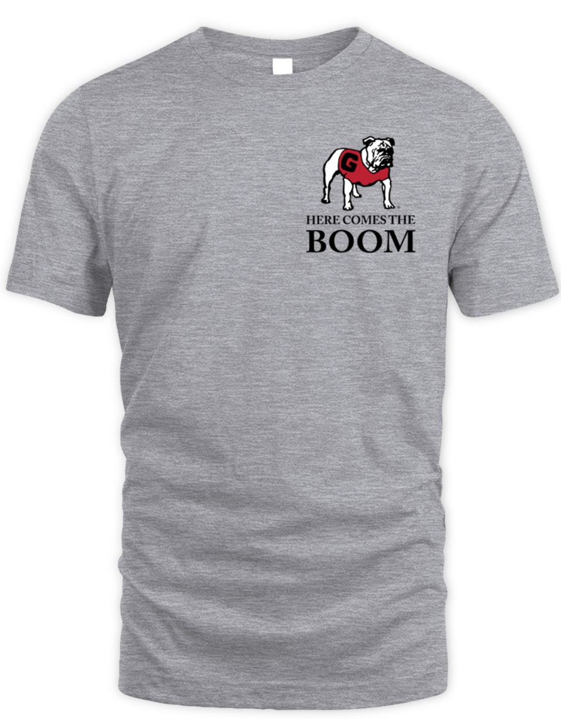 Georgia Bulldogs UGA XI Boom T-Shirt - Grey