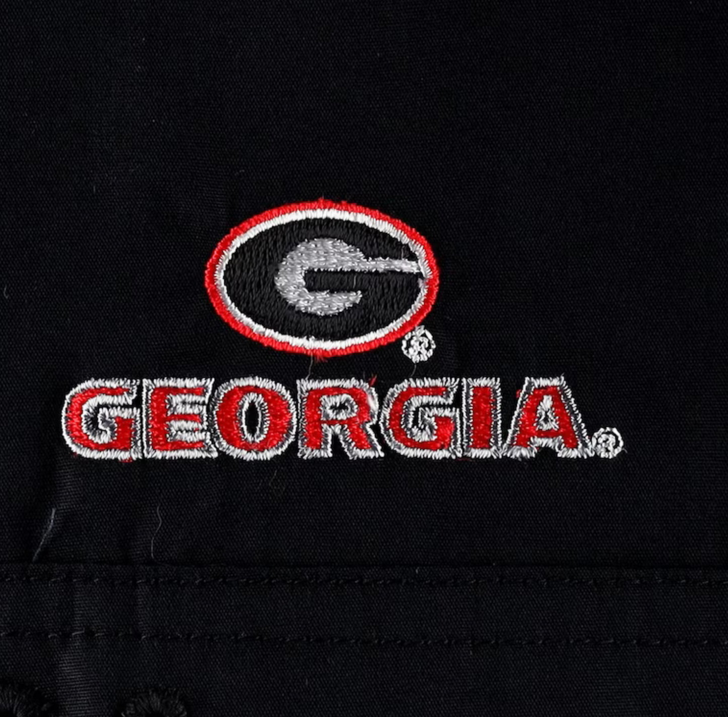 Georgia Bulldogs Columbia Bonehead Button-Up Shirt - Black