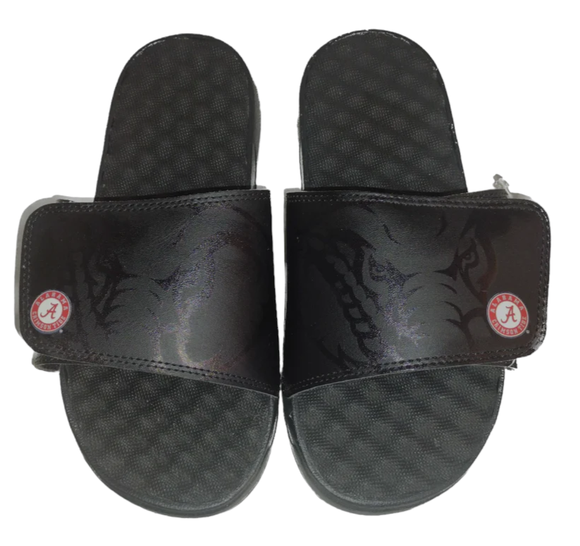 Alabama Crimson Tide ISlide Tonal Slide Sandals - Black