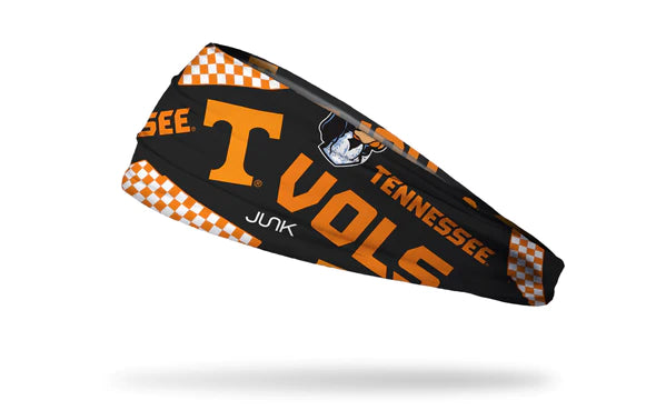 UNIVERSITY OF TENNESSEE: OVERLOAD GRAY TIE HEADBAND