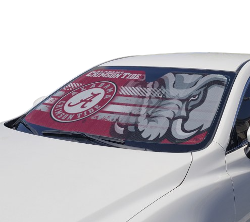 Alabama Crimson Tide Car Sun Shade