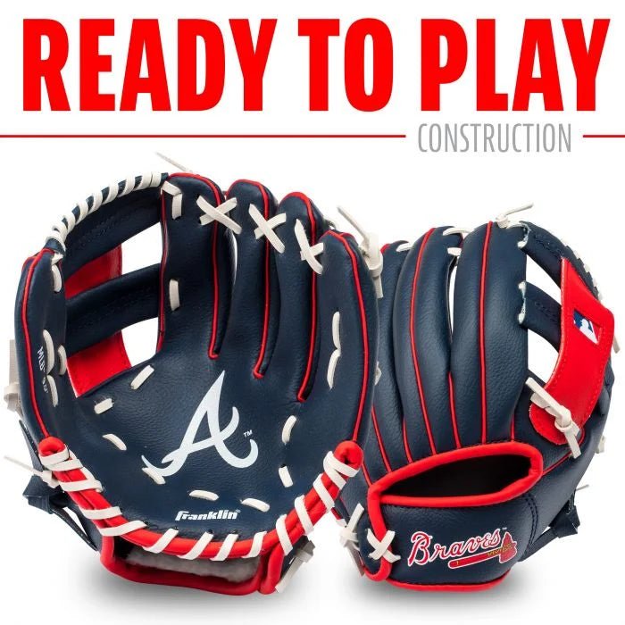 Atlanta Braves MLB® Team Glove And Ball Set - J&W Sports Apparel