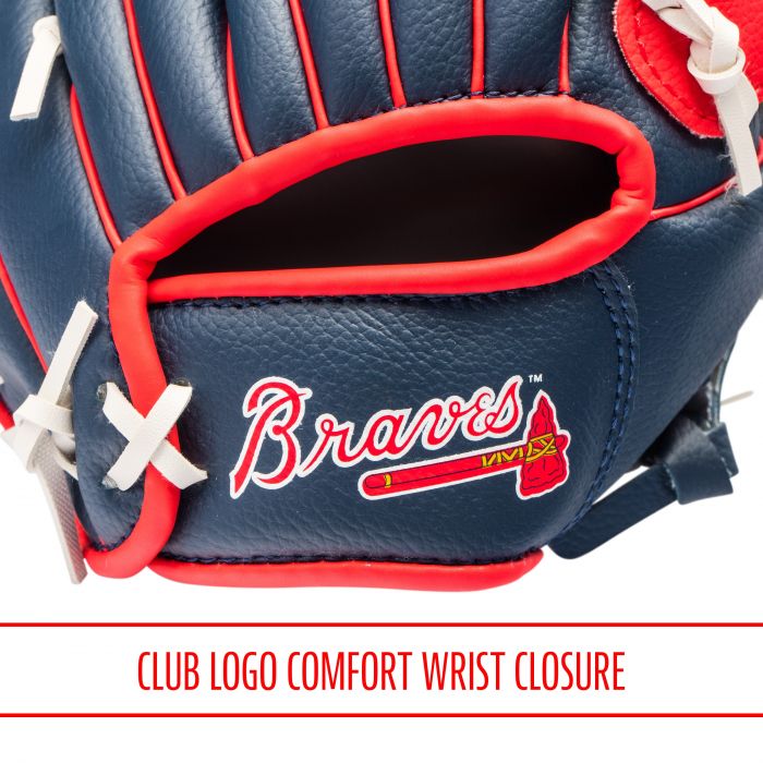 Atlanta Braves MLB® Team Glove And Ball Set - J&W Sports Apparel