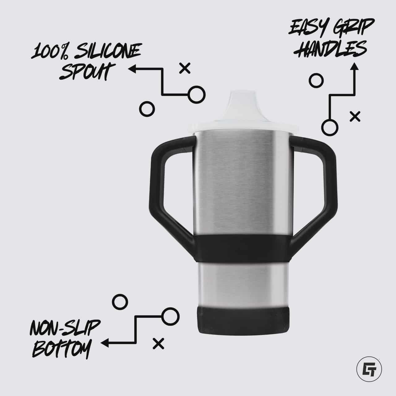 GEORGIA 8 oz  SIPPY CUP TUMBLER - J&W Sports Apparel