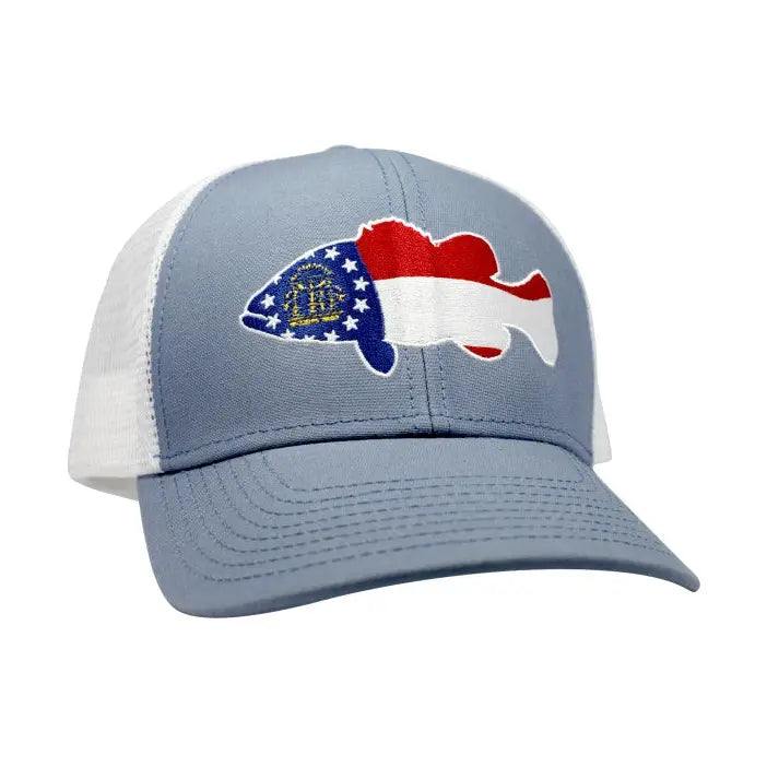 Peach State Pride - Largemouth Bass Trucker Hat