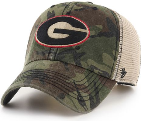 GEORGIA BULLDOGS OHT SANDALWOOD OHT SECTOR MESH 47 CLEAN UP