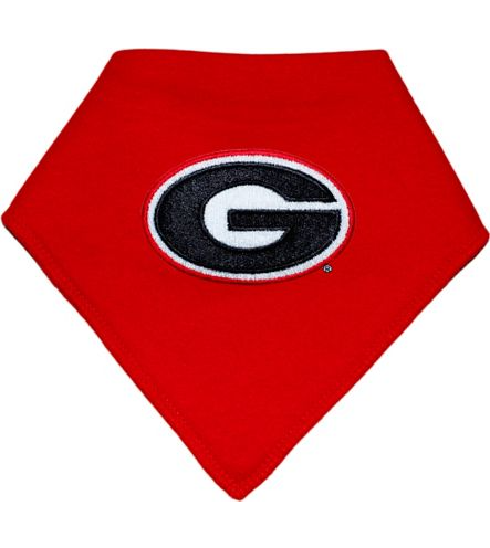 Georgia Bulldogs Baby  Bandana Bib