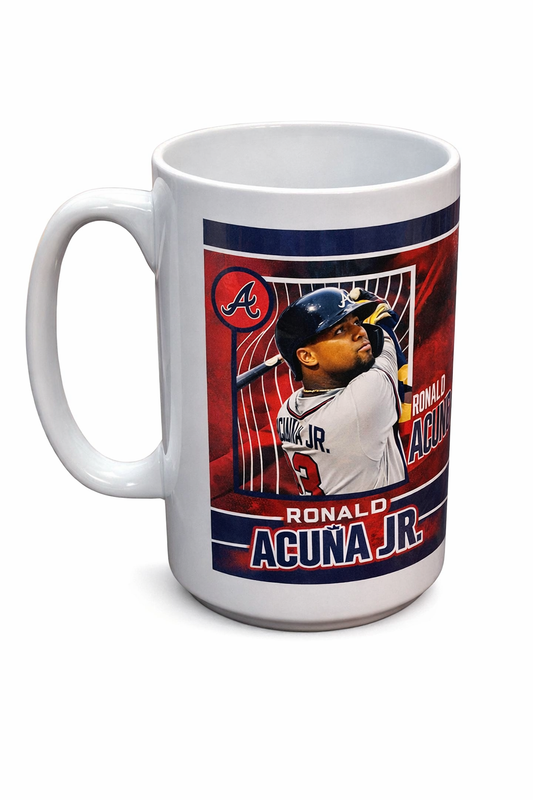 Atlanta Braves  Ronald Acuna Jr Image 15oz  Mug
