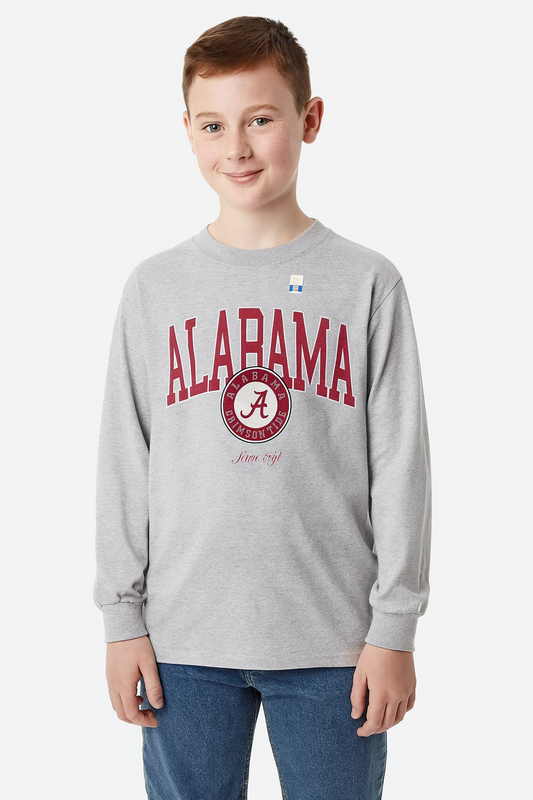 Alabama Crimson Tide Long Sleeve Youth Tee