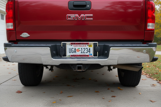 Georgia Bulldogs GEORGIA BULLDOGS License Plate Frame S S Printed