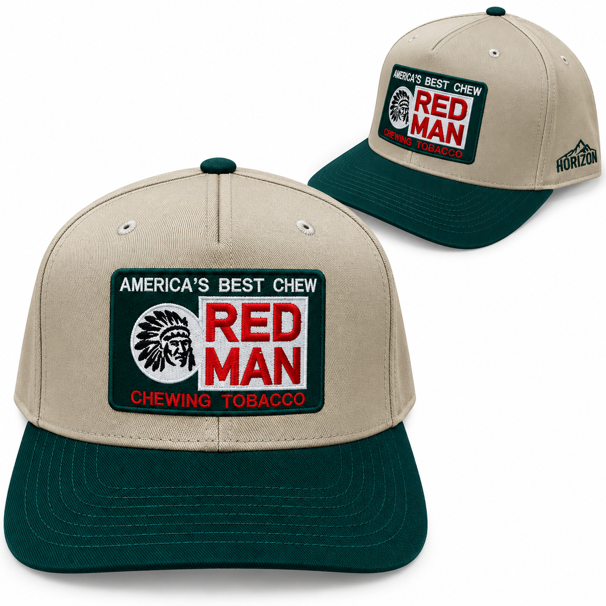 Horizon Hat Co. - Classic Red Man Embroidery Hat