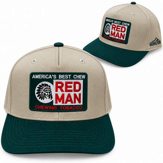 Horizon Hat Co. - Classic Red Man Embroidery Hat