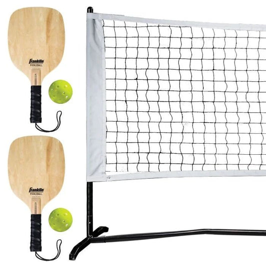Franklin Sports Quickset Half Court Pickleball Starter Set - J&W Sports Apparel