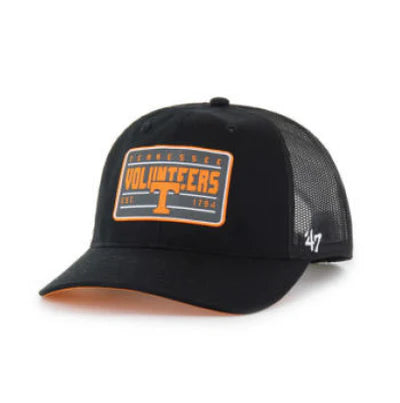 Tennessee Volunteers - Black Hardline Trucker Hat